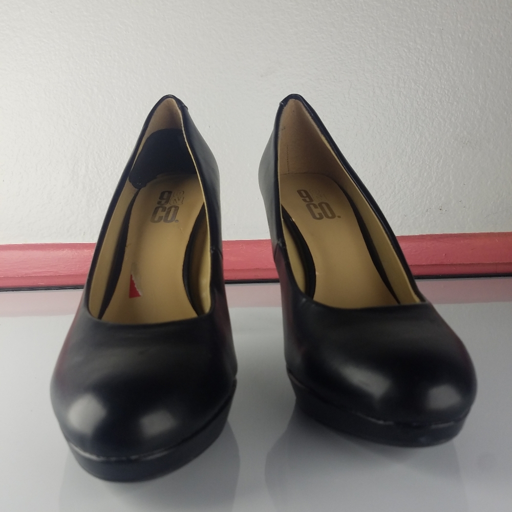 Black high heels